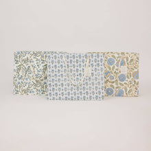 Block Printed Gift Bags (Large) - Blue Stone Refresh