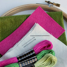 Prayer Plant Felt Embroidery Kit
