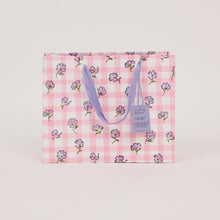 Block Printed Gift Bags (Medium) - Violet Meringue