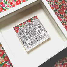Liberty of London Papercut - original artwork - London Architecture - Liberty of London Wall Art - Liberty of London Department Store Art