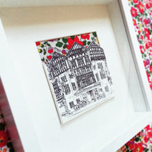 Liberty of London Papercut - original artwork - London Architecture - Liberty of London Wall Art - Liberty of London Department Store Art