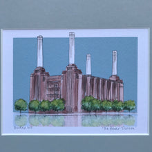 Personalised Battersea Power Station London Print - Circus West Battersea - Nine Elms - New Home Gift - Battersea Wall Art Print