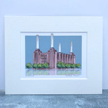 Personalised Battersea Power Station London Print - Circus West Battersea - Nine Elms - New Home Gift - Battersea Wall Art Print