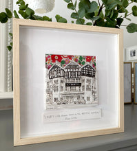 Liberty of London Papercut - original artwork - London Architecture - Liberty of London Wall Art - Liberty of London Department Store Art