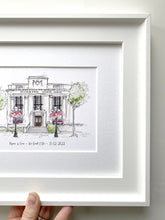 Personalised Islington Town Hall Giclee Art Print - Hand Drawn Print - Made to Order - Islington Town Hall - Wedding Venue Illustration