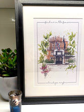 Personalised Claridges London Giclee Art Print - Hand Drawn Print - Made to Order - Claridges Mayfair - Claridges Hotel - Wedding Venue