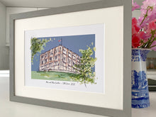 Personalised Norwich Castle Giclee Art Print - Norwich Castle Illustration - Norwich Castle Wedding Gift - Norwich Castle Wall Art Print