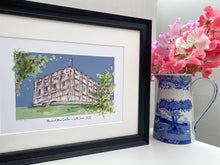 Personalised Norwich Castle Giclee Art Print - Norwich Castle Illustration - Norwich Castle Wedding Gift - Norwich Castle Wall Art Print