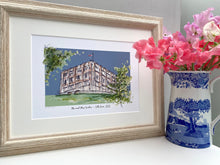 Personalised Norwich Castle Giclee Art Print - Norwich Castle Illustration - Norwich Castle Wedding Gift - Norwich Castle Wall Art Print