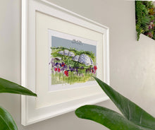 Personalised Eden Project Cornwall Giclee Art Print - Eden Project Cornwall Illustration - Eden Project Wedding Anniversary Engagement Gift