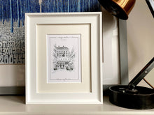 Personalised Savoy London Giclee Print - Savoy Wedding - Hand Drawn Savoy London Illustration - Savoy London Wall Art - Savoy Anniversary