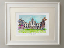 Peterhouse Cambridge University Giclee Print - Watercolour Hand painted Peterhouse College Illustration - Peterhouse College Cambridge Art