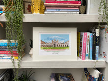 St Johns College Cambridge University Giclee Print - Personalised St Johns College Watercolour - Cambridge University Graduation Gift