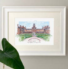 Royal Holloway University of London - Royal Holloway University Art Print - Royal Holloway University Wedding Present - Graduation Gift