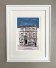 Personalised Chandos House London Giclee Art Print - Watercolour Art Illustration - Chandos House Marylebone - Chandos House Wedding Venue
