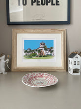 Santa Barbara Courthouse Art Print - Watercolour Hand Painted Santa Barbara Giclee Print - Santa Barbara Wedding Venue Print - Illustration