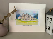 Gleneagles Hotel Perthshire Scotland Giclee Art Print - Gleneagles Wedding Gift - Gleneagles Golf gift - Gleneagles Anniversary illustration