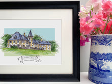 Personalised Cairnwood Estate, Philadelphia Art Print - Cairnwood Estate Wedding Venue - Wedding Wall Art - Cairnwood Estate Wedding Present