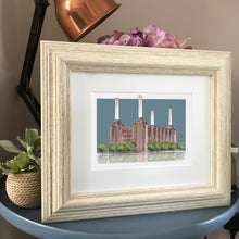 Personalised Battersea Power Station London Print - Circus West Battersea - Nine Elms - New Home Gift - Battersea Wall Art Print