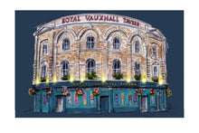 Personalised Royal Vauxhall Tavern Print - Hand Drawn Royal Vauxhall Tavern Illustration - Royal Vauxhall Tavern London Building Wall Art