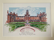 Royal Holloway University of London - Royal Holloway University Art Print - Royal Holloway University Wedding Present - Graduation Gift