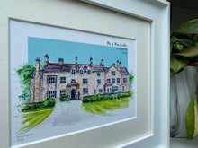 Personalised Cefn Tilla Court, Wales Art Giclee Print - Cefn Tilla Court Wedding Venue - Wedding Wall Art - Cefn Tilla Court Wedding Present