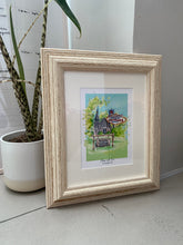 Little Church of the West Las Vegas Art Print - Little Church of The West Wedding Gift - Personalised Vegas Wedding Art Print - Giclee Print