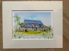 Cripps Barn Cirencester Personalised Giclee Art Print - Watercolor Venue Illustration - Hand drawn Cripps Barn Wedding - Anniversary Artwork
