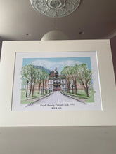 Personalised McGill University Giclee Art Print - Watercolour Illustration - McGill Canada - University Graduation Gift - McGill Wedding Art