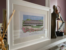 Personalised Upper Shirley Vineyard Giclee Print - Upper Shirley Vineyard Watercolour Wedding Venue - Richmond Virginia Wedding Wall Art