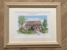 Hospitium York Personalised Giclee Art Print - York Hospitium Illustration - Hand Drawn York Wedding Artwork - Personalised Art Print York