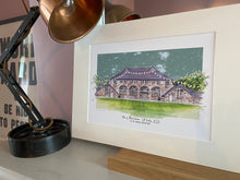 Personalised 'Coo Cathedral' Aberdeenshire Art Giclee Print - Wedding Venue - Wedding Illustration - Coo Cathedral Scotland Wedding Print