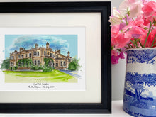 Errol Park, Perthshire Scotland Giclee Art Print - Errol Park Perthsire Watercolour - Personalised Errol Park Wedding Anniversary - Wall Art