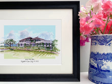 French's Point Personalised Giclee Print - French's Point Wedding Gift - Maine - Wedding Day Watercolor Illustration - Anniversary Artwork