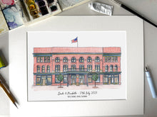 Hotel Jerome, Aspen, Colorado Giclee Art Print - Hotel Jerome Watercolour - Personalised Hotel Jerome Wedding - Hotel Jerome Illustration
