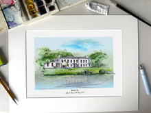 Morden Hall South London Personalised Giclee Print - Morden Hall Wedding Gift - Morden Hall Watercolour illustration - Morden Hall Artwork