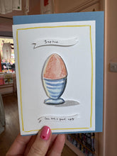 Personalised Good Egg Handmade Card