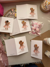 Personalised Handmade Little Fairy Girl Card