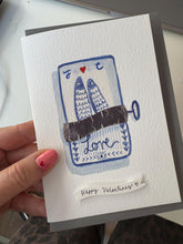 Personalised Handmade Sardine Tin Card