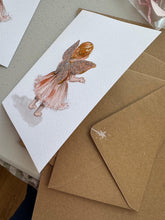 Personalised Handmade Little Fairy Girl Card