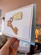 Personalised Handmade Key Card