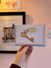 Personalised Handmade Key Card