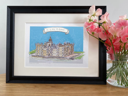 Personalised George Heriots School Print