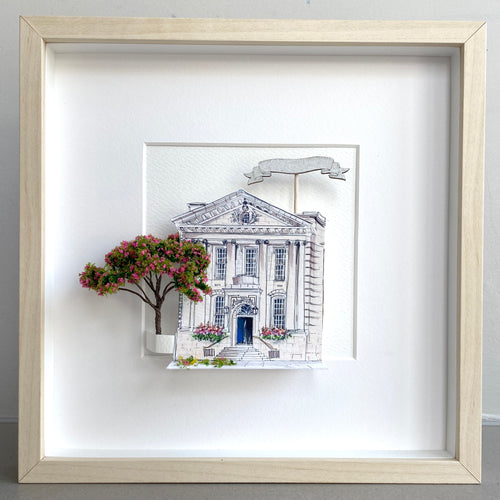 Chelsea Old Town Hall Framed Diorama