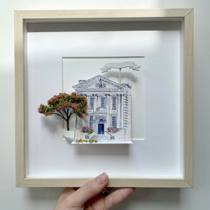 Chelsea Old Town Hall Framed Diorama