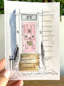 Lockdown House Sketch "Our Beautiful Lockdown Home"