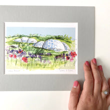 Personalised Eden Project Cornwall Print