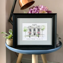 Personalised Islington Town Hall Giclee Art Print  - Hand Drawn Print - Made to Order - Islington Town Hall  - Wedding Venue Illustration