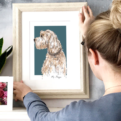Personalised Dog Breed Print